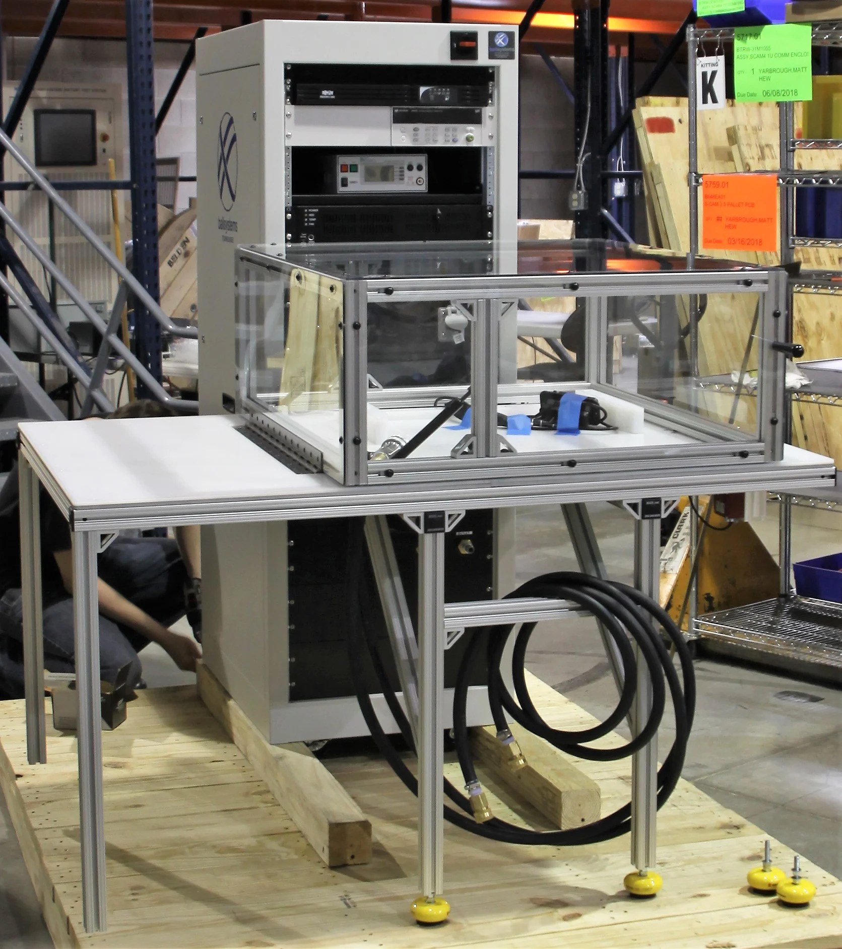 Fluid Delivery Module Testers Ball Systems